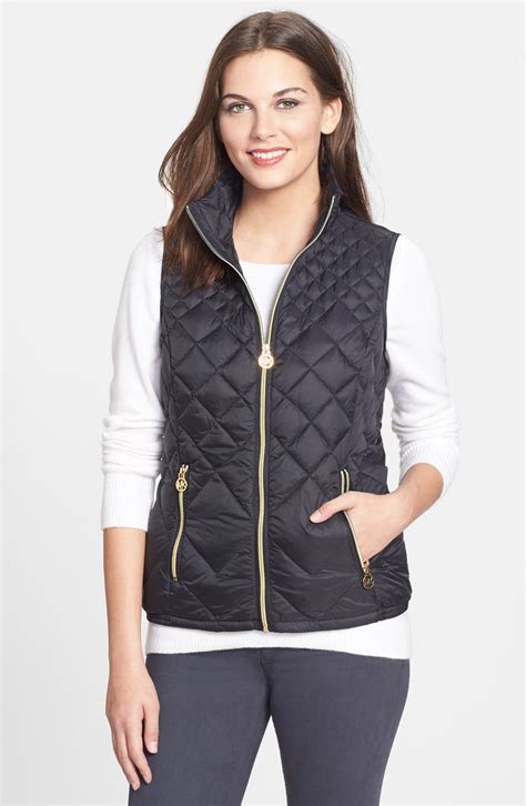 women's michael kors vests|Michael Kors down vest women.